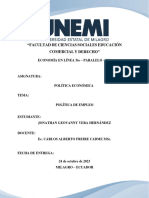 JONTAHAN GEOVANNY VERA HERNÁNDEZ-Tarea 2-Política Económica