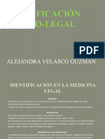 Identificación Medico Legal