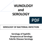 Serology of Bacteria, Viruses and Parasites