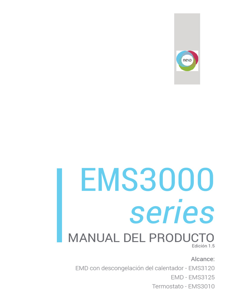 Manual Del Controlador Ems3000 | PDF | Conector eléctrico | Temperatura