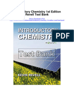 Introductory Chemistry 1st Edition Revell Test Bank