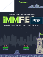 Proposal Sponsorship IMMEDIA Festival Literasi