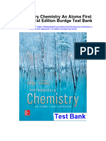 Introductory Chemistry An Atoms First Approach 1st Edition Burdge Test Bank