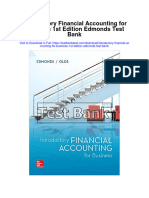Introductory Financial Accounting For Business 1st Edition Edmonds Test Bank
