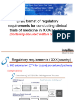 Global Regulatory Requirents For Clinical Studies