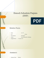 Henoch Schonlein Purpura (HSP) : Dwi Armeilia Alfansuri 17 Maret 2023