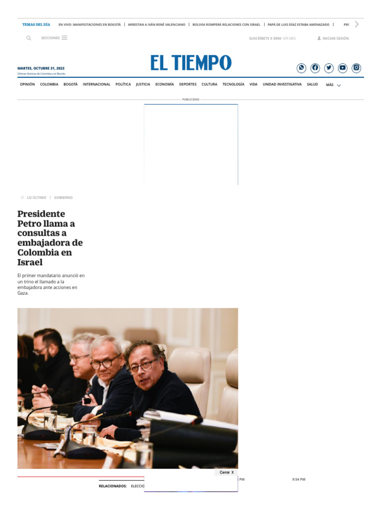 Image Result For Ltimas Noticias De Colombia Y El Mundo Eltiempo