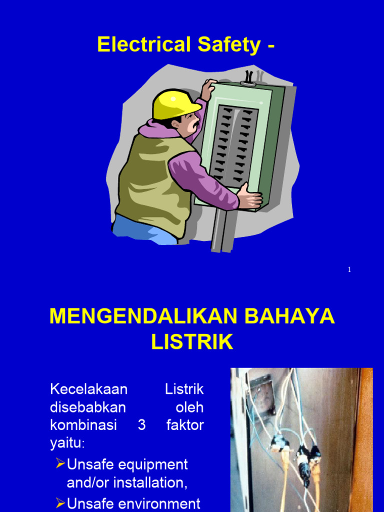 Slide 3 Electrical Safety Rules PDF