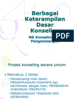 Keterampilan Dasar Konseling