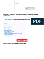 Fortigate 80f Series Network Security Firewall Manual
