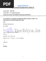 BCSL 032 Solved Assignment