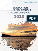 Kecamatan Temiang Pesisir Dalam Angka 2023