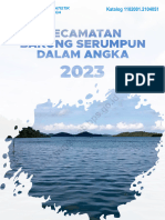 Kecamatan Bakung Serumpun Dalam Angka 2023