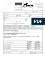 Adoption Questionnaire