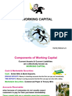 Working Capital BBA Kshitij Mahamuni