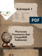 Kelompok 1 Wawasan Nusantara Dan Geopolitik Indonesia