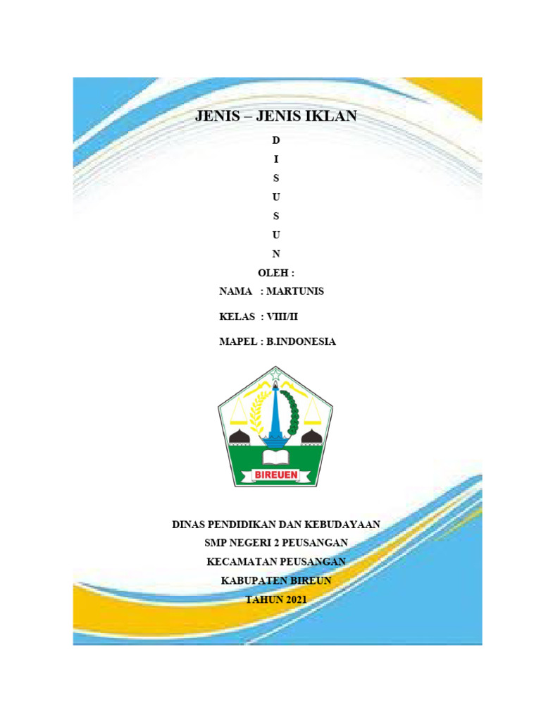 Jenis - Jenis Iklan Terbaru | PDF