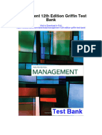 Management 12th Edition Griffin Test Bank