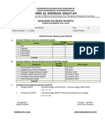 Analisis Alokasi Waktu - Kelas 10