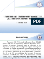 L&D 2022 Accomplishment Report