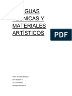 Antiguas Tecnicas y Materiales Artistico