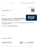 Atestado: 450.017.978-02, Foi Submetido A Uma Consulta Médica Na Data de Hoje, 03/06/2023 08:26 HRS