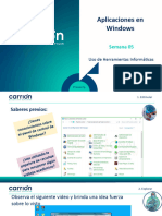 5aplicaciones en Windows