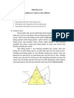 Percobaan II Pembiasan Cahaya Pada Prism