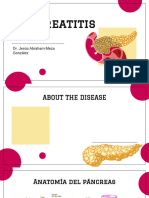 Pancreatitis: Dr. Jesús Abraham Meza González