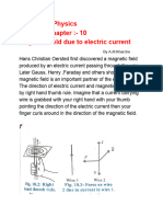 Due To Electric Current Important Points by A.M.Kharche