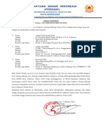Persani - Surat Mandat Rakerkot Koni Makassar Oktober 2023