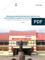 MFK - Program Konstruksi Dan Renovasi Primaya Hospital Betang Pambelum 2022