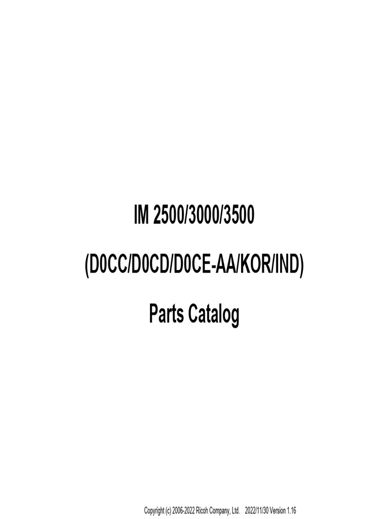 d0cc d0cd D0ce Aa Kor Ind | PDF | Manufactured Goods | Equipment