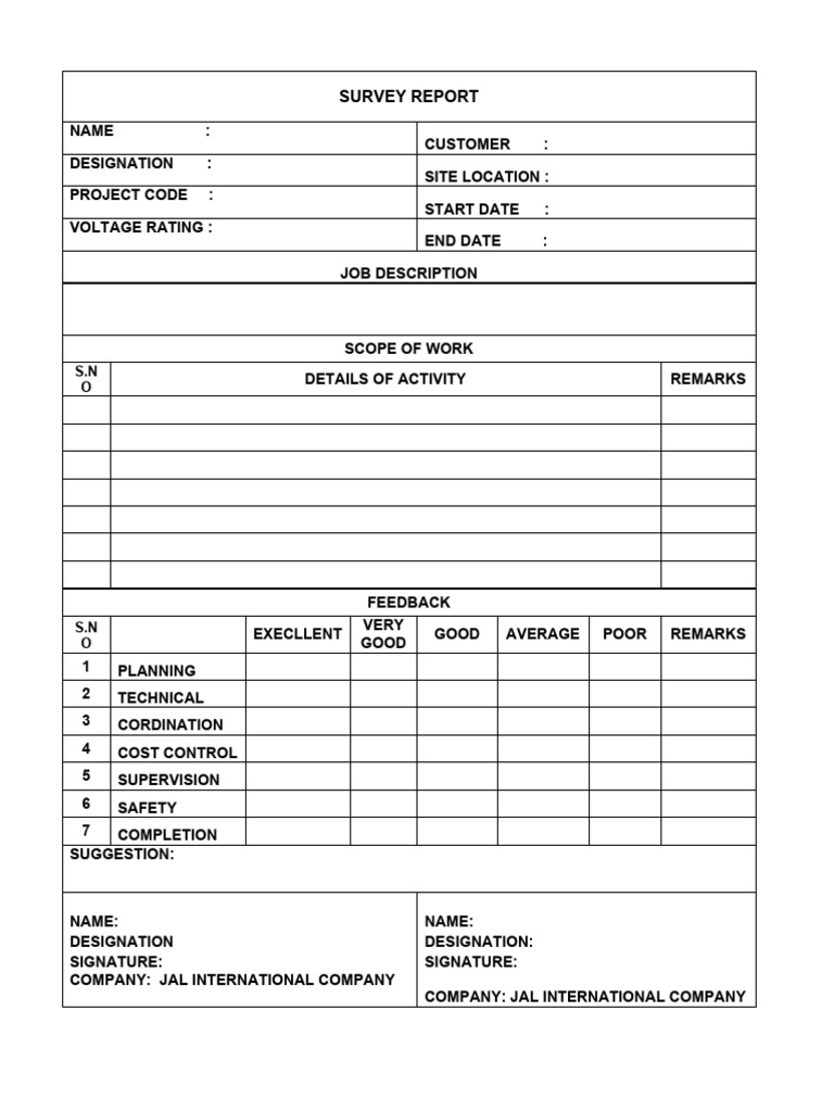 Survey Report PDF