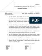 Form SURAT AKUAN LAMPIRAN A, B, C, E (KOSONG)