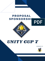 Proposal Sponsorship Unity Cup #7
