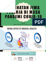 Kesehatan Jiwa Pekerja Di Masa Pandemi COVID19