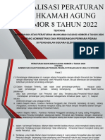 Sosialisasi Peraturan Mahkamah Agung Nomor 8 Tahun 2022