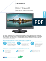 ThinkVision E1922s Datasheet EN