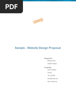 Sample - Website Design Proposal - Nectafy-1