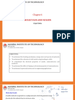 Chapter 6 Molecules and Solids Annoted Lectures L30-36