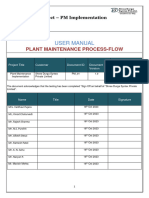 User Manual - PM Process For Doffer