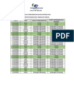 Jadual Perkhidmatan Bulan Okt 2023