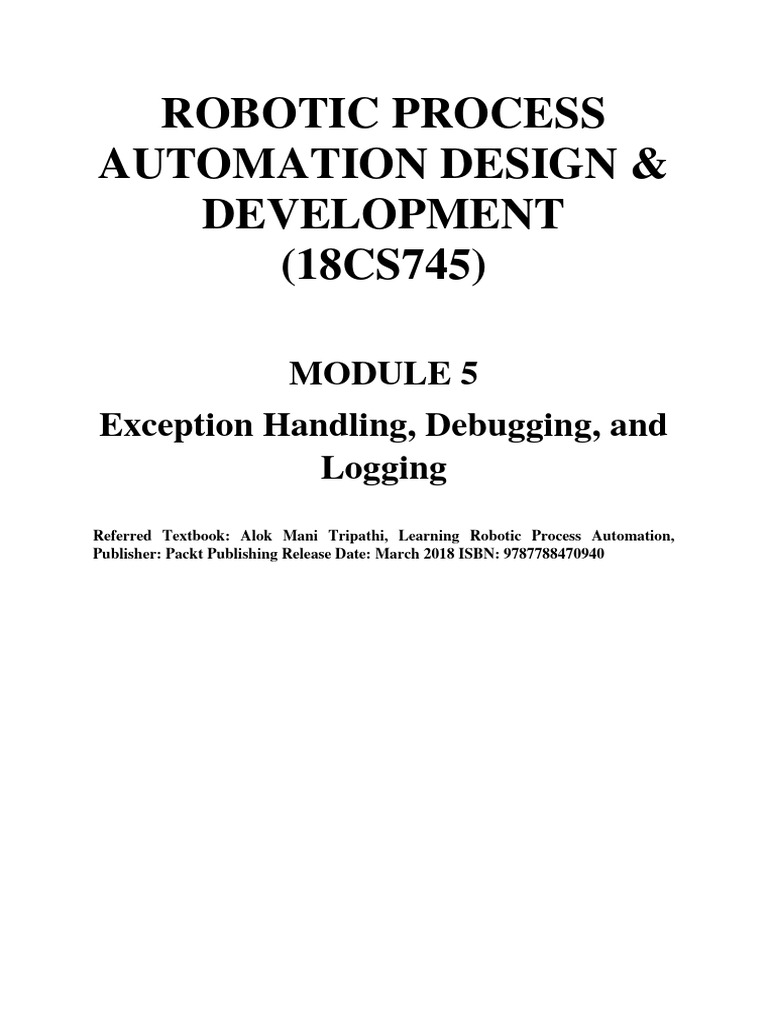 Rpa m5 pdf computer file software engineering