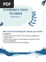 Chuong1-INTRODUCTION TO HRM