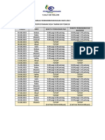 Jadual Perkhidmatan Bulan Ogos 2023