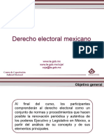 Derecho Electoral Mexicano