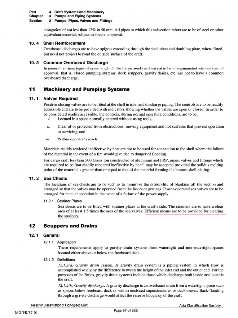 ACS High SpeedSea Chest PDF