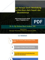 Pengembangan Kelapa Sawit Mendukung Konservasi Sumberdaya Alam Hayati Dan Ekosistemnya