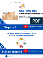 Gestion Des Approvisionnements CH1, 2, 3